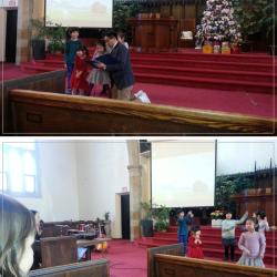 주일학교 어린이들 율동