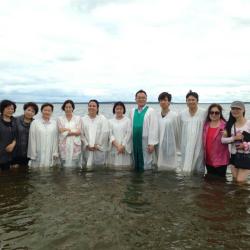 2016년 순복음교회 단체사진